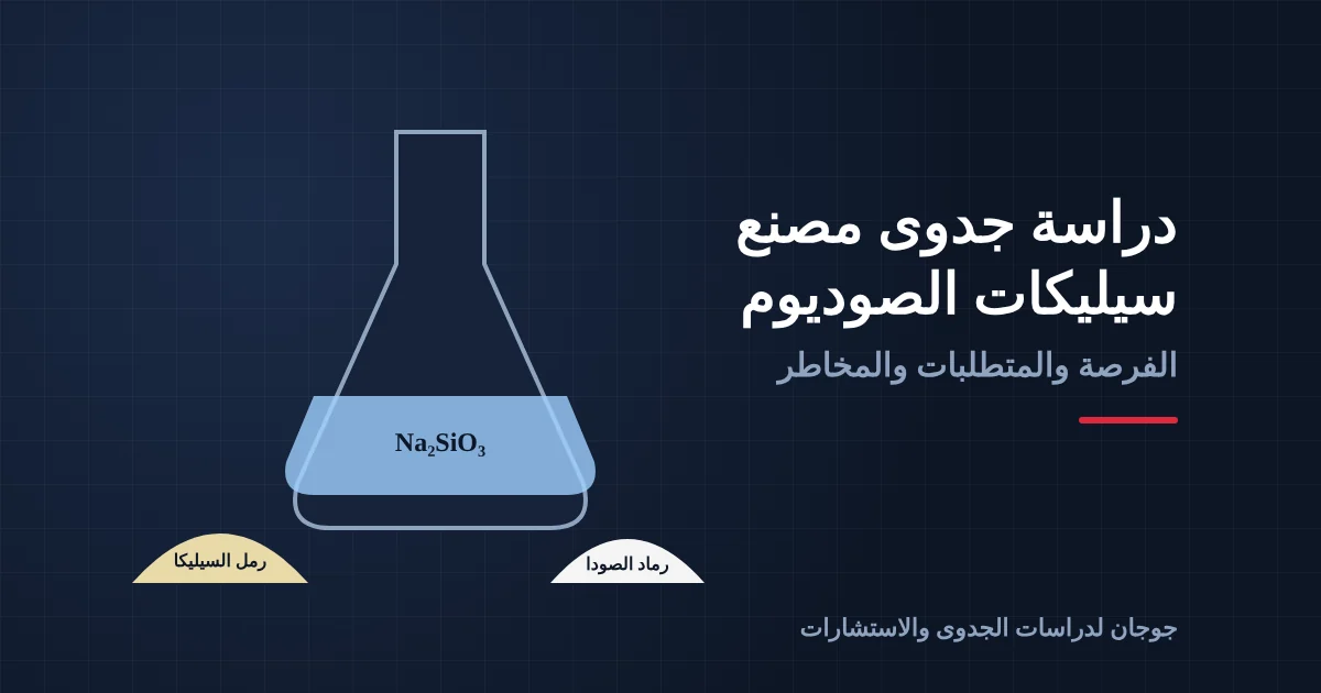دراسة جدوى مصنع سيليكات الصوديوم في السعودية: هل ما زالت الفرصة قائمة؟
