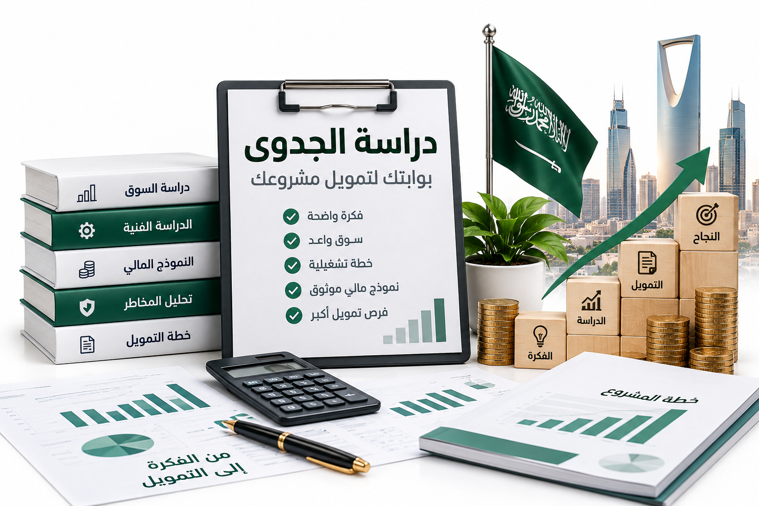 8 عناصر في دراسة الجدوى تزيد فرص الحصول على التمويل